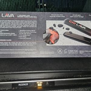 Chi volcanic lava straightener
